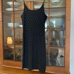 Carmen Marc Valvo Beaded LBD Dress